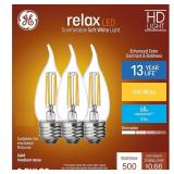 4X GE 60 -Watt EQ Light Bulbs 3pk  AZ34