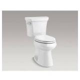 $334 Kohler 4467-0 Wellworth Toilet White B80