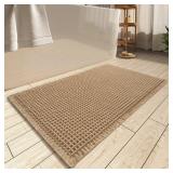 Brown Waffle Bathmat 17'x24' A3