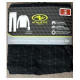 Athletic Works Kids Thermal Underwear Set Med. A3