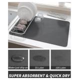 Grey Silicone Mat 16' x 30' A3