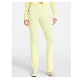 No Boundaries Flare Pants Sz Med Yellow A7
