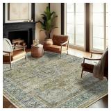 CHAMPLANT Washable Area Rug 10'x14'  A7