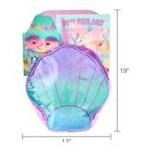 Easter Filled Multicolor Mermaid Art Basket AZ7