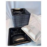 2X 352 High Quality HD plasticplates 3 divider B72