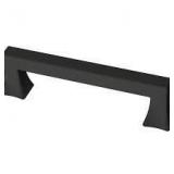 12pk Allen+Roth 3 3/4' Margaret Sq Pull Black A107