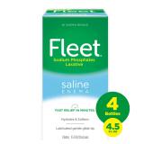 4ct Fleet Laxatives, Saline Enema AZ14