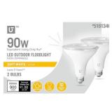 Utilitech 90w Flood Light 2pk AZ3