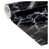 4pk Black Marble Easy Liner Removable Adhesive A90