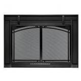 $329 Monroe Black Cabinetstyle Fireplace Doors C51