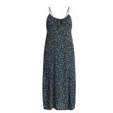 No Boundaries Shirred Midi Dress Sz Med A7