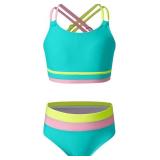 SZ 14Y blibean Tween Girls Swimsuits 2pc ASZ38