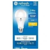4X/BID Refresh 3Way Daylight Med Base Bulb A108