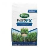 4X/BID 10lb Scotts WeedEx, Prevents Crabgrass B100