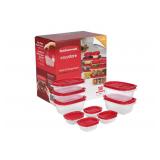 18ct Rubbermaid EasyStore Rectangle Containers AZ6