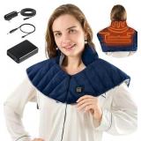 Hoyhugz Portable Cordless Heating Pad for Neck A9