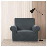 NEWEEN Single Seat Slip Cover For Chair. Grey A10