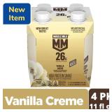 Muscle Milk 11oz Van. Creme 26g protein 4pk A10