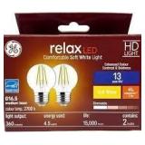 4X/BID Relax Soft White 40W Med Base Bulb A108
