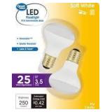 2ct LED Soft White 25W R14 Floodlight A94