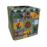Minecraft Cube Shaped Tin Carrier AZ28
