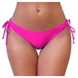 SZ L Halcurt Women's Low Rise Bikini bottoms AZ32