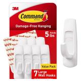 Command 5 lb Large Utility Hooks AZ31