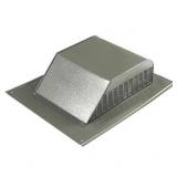 6X/BID Flow 60 SQ in. Weathered Wood Aluminum B93