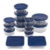 30pc Anchor Hocking Snugfit Glass Storage B102