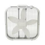White 20' Lasko Box Fan B105