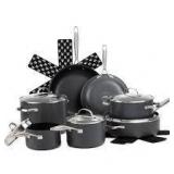 15pc Thyme&Table Pro Series Cookware Set B102