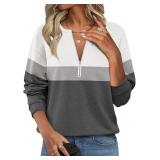 Sz M TICTICMISS Womens Sweatshirts AZ23