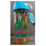 10oz Stephen Joseph Dino FlipTop Bottle A107