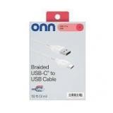 Onn USB C TO USB Cable 10' A94
