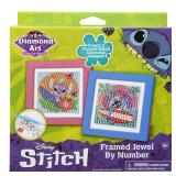 Cra-Z-Art Disney Stitch Framed Diamond Art AZ31
