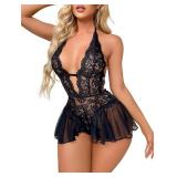 SZ L Teddy Lingerie Bodysuit AZ31