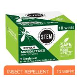 2X STEM Repels Mosquitoes 10 Count AZ38