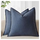 Foindtower 24 x 24 Inch Navy Blue 2pk AZ35