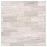 10 PACK 12x12in Polished Natural Marble Tile AZ15