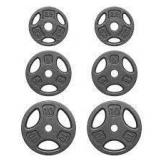 Athletic Works 35lb Cast Iron Plate Set A105