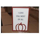 Decor Sign - Qty 816