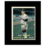 1957 Topps #120 Bob Lemon EX to EX-MT+