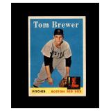 1958 Topps #220 Tom Brewer NRMT to NM-MT+