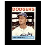 1964 Topps #120 Don Drysdale EX to EX-MT+
