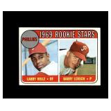 1969 Topps #206 Hisle/Lersch RS EX-MT to NRMT+
