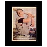 1957 Topps #177 Eddie Yost VG to VG-EX+