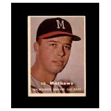 1957 Topps #250 Ed Mathews EX to EX-MT+