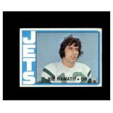 1972 Topps #100 Joe Namath VG to VG-EX+