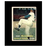 1957 Topps #130 Don Newcombe VG to VG-EX+