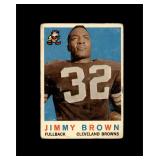 1959 Topps #10 Jim Brown P/F to GD+